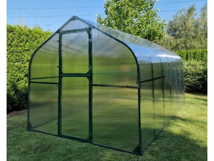 Záhradný skleník PREMIUM PLUS 250x400cm antracyt