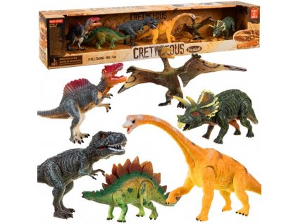 pol pl Dinozaury figurki ruchome 6szt Kruzzel 19745 16359 1