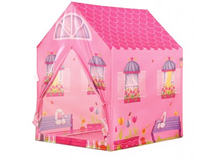 Ružový detský stanový domček do domu a záhrady IPLAY