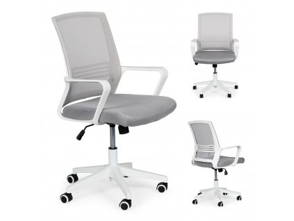Otočná kancelárska stolička Grey