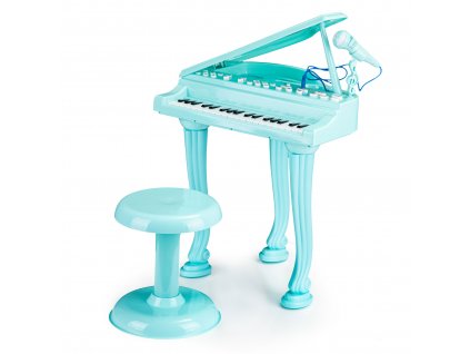 Organ klavír, klávesnica klavír s mikrofónom mp3
