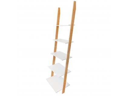 Bambusový stojan na rebrík