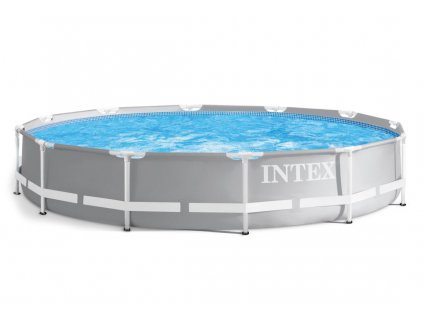 Záhradný rámový bazén kruhový 366 cm + filtračné čerpadlo INTEX