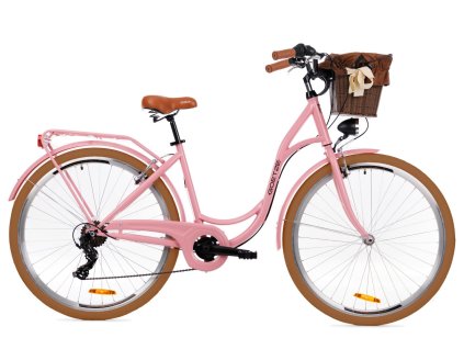 bicykel goetze mood new line ruzovy hnede