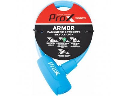 Zámka na bicykel ProX Armor, modrá