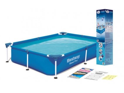 Bazén BESTWAY 221x150x43 Steel Pro Ground Pool BES56401