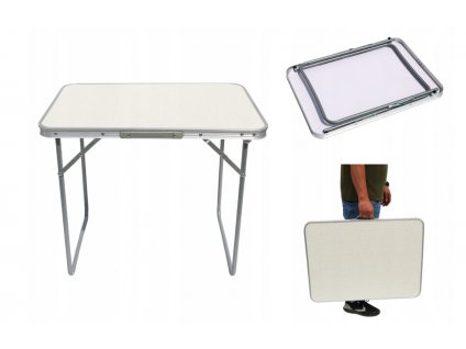 Rozkladací stôl 50 x 70 x 60 cm biely