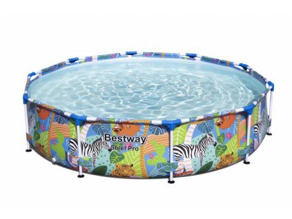 Bazén BESTWAY STEEL PRO 305x66cm Sea Life