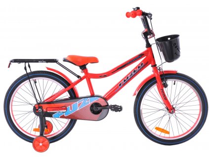 Detský bicykel 20" Fuzlu Thor červeno-čierny