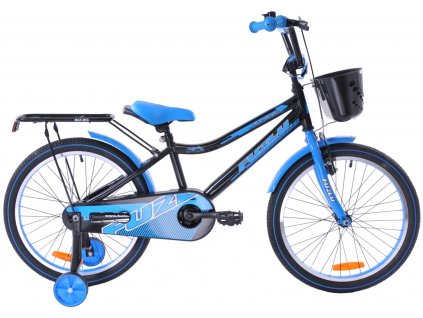 Detský bicykel 20" Fuzlu Thor čierno-modrý neón