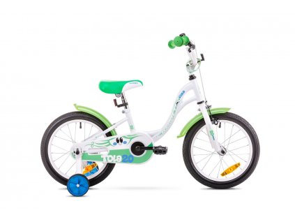 Detský bicykel 20" Romet Tola Bielo-zelený