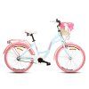 Detský Retro Bicykel 24" Goetze STYLE 1 Prevodový Modro-Ružový