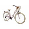 Retro Bicykel 28" GOETZE MOOD 7 prevodový lila-matný+košík