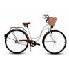 Retro Bicykel GOETZE ECO 26" / 28" 1 Prevodový Biely+Košík Grátis