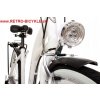 Retro Bicykel GOETZE HLINIKOVÝ 28" 7 Prevodový Bielo-Čierny+košík