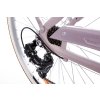 Retro Bicykel GOETZE HLINÍKOVÝ 28" 7 prevodový Fialová+košík grátis