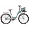 Dámsky Retro Bicykel KOZBIKE CITY 26" 3 prevodový mentolový + Košík