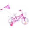 bicykel detsky 14 Fuzlu Thor Girl ruzovo biely leskly 1