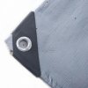 Euro KRYCIA PLACHTA 3x4 m STRIEBORNO-ČIERNA (260g/m²)