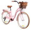 bicykel goetze hlinikový damsky mestsky ruzovohnedy3