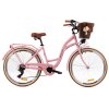 bicykel goetze hlinikový damsky mestsky ruzovohnedy