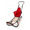 Detské Kovové Sánky 3v1 s fusákom + rukávniky