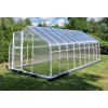Záhradný skleník PREMIUM PLUS 250x600 Biely