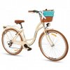 Retro Bicykel 26" GOETZE MOOD 7 prevodový Krémový +košík