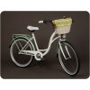 Retro Bicykel GOETZE BLUEBERRY 26" 3 Prevodový bielo/mentolový+Košík