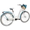 Retro Bicykel GOETZE BLUEBERRY 28" 3 Prevodový Bielo/Modrý+košík grátis