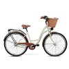 Retro Bicykel GOETZE CLASSIC 26"/28 3 Prevodový Krémový +košík