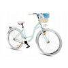 Retro Bicykel Goetze COLOURS 28" 1 Prevodový Nebeský+košík