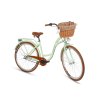 Retro Bicykel GOETZE COLOURS 28" 3 Prevodový Pistaciový Hnedé Kolesá +košík