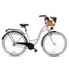 Retro bicykel GOETZE COLOURS LTD 28" 1 prevodový Šedý +košík