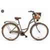 Retro Bicykel GOETZE STYLE LTD 28" 1 Prevodový Caffe-Latte+Košík