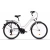 Trekingový bicykel 17" GOETZE TOUR bielo-čierny