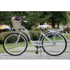 Dámsky Mestský Retro Bicykel 28" Jednoprevodový Biely