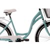 Dámsky Retro Bicykel CITY 26" 1 Prevodový Pastelový Doplnky + Košík Grátis