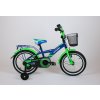 Detský bicykel 16" Turbo Race bike námornícka modro-zelená