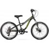Detský bicykel 20" Romet Rambler FIT S Čierno-zelený