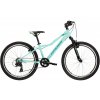 Detský mestský bicykel 24" KROSS LEA JR 1.0 S 8-prevodový mätový