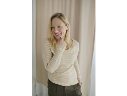 Žebrované tričko Muse