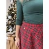 Kostkovaná sukně