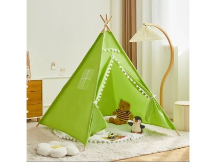 teepee stan zelený