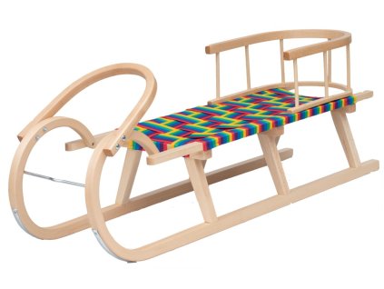 ANASTYL DS2 Dřevěné Sáňky 125cm