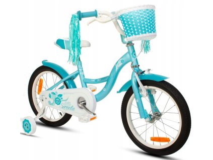 Dětské Kolo 16" Dutch Goose Tyrkysový