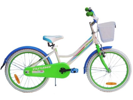 Dětské kolo 20" Turbo Happy bike bílé