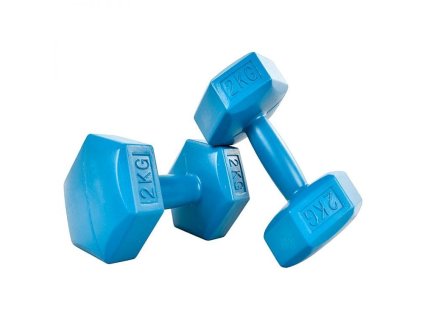 Jednoruční činky 4 kg sada 2x2 kg