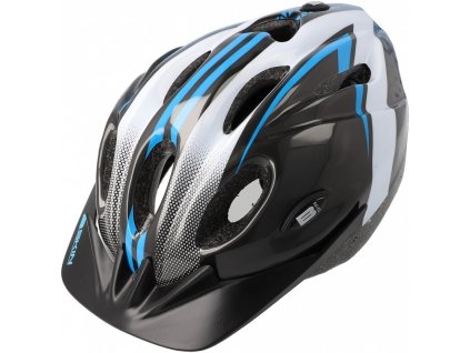 Přilba B-Skin Tomcat černo-bílo-modrá S