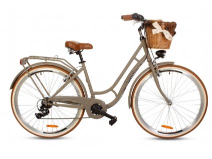 Retro kolo 28" Goetze DOUBLE 7 převodový caffe-latte